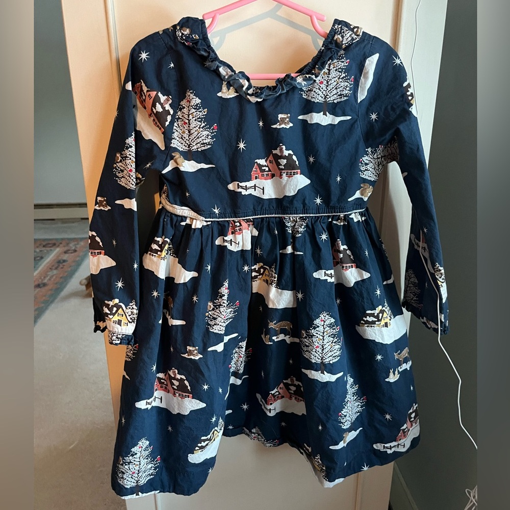 Pink Chicken Holiday Dress